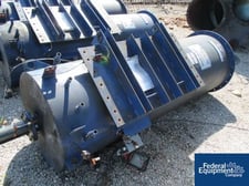 196 cu.ft., Surge Bin, Carbon Steel, 66" dia.x 69" straight side x 92" deep cone bottom, flat top, dust