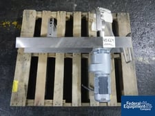 .75 HP Anchor Drive, 230/460 V. mtr.dr, on Stainless Steel bridge, for approx.14.5" dia.x 11.5" dp.tank