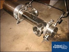 Feeder, All-Fill, 4" auger feeder, 4" dia.x 18" L screw 316L Stainless Steel, sanitary des, 12" L