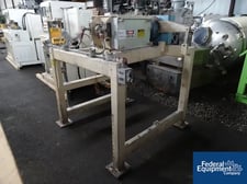 Machine & Process Design, Stainless Steel Rotor Crusher, 16" x 18" feed open, single rotor, on base, 15 HP