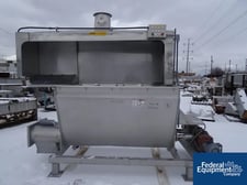 APV, Stainless Steel twin screw cooker, jktd.75 psi @ 350&deg; F, 51" W x 42" D x 78" L trough