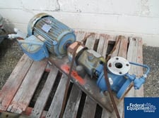 100 GPM @ 142' TDH, Dean, Stainless Steel, 1.5" x 3" x 6" Impeller, 275 psi @ 100&deg;F, 7.5 HP explosion proof