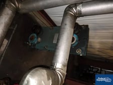 56 sq.ft., Tranter, UX-UJ-28, plate heat exchanger, Stainless Steel plates, 100 psi @ 300&deg;F, NB #30705