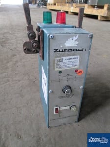 8" Smoot, Carbon Steel Rotary Air Lock, 8" diameter inlet/outlet, .33 HP, 575 V. motor drive, s/n #0793