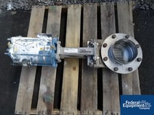 8" Dezurik, Slide Gate Valve, S/s construction, pneumatically operated, #45935