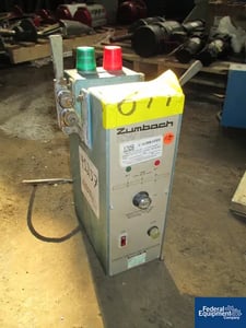 Zumbach #KW20, surface fault detector, 2.5" W aperture w/2" W opening, idler rollers, #45257