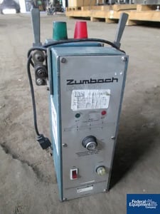 Zumbach #KW20, surface fault detector, 2.5" W aperture w/2" W open, idler rollers, serial #3072.1594, #46247