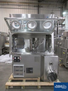 Image for 65 liter Aeromatic Fielder #PMA-65, Stainless Steel Hi-Shear, jacketed bowl @ 2-bar, 7 HP main, 40-400 RPM, VFD Control, isolator, #46003