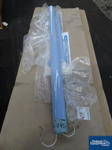 Pfaudler, Glass lined fin baffle, 300 gallon 3" dia.x 58" L w/tantalum tip, 5" span, #45881