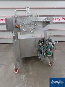 Fitzpatrick #D6A Fitzmill, Stainless Steel, screw feeder w/.35 KW, 230/400 V./50 Hz, Stainless Steel base