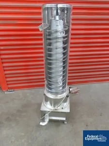 Kramer #2000, Series 02, tablet deduster, Stainless Steel product contact surfaces, tower design