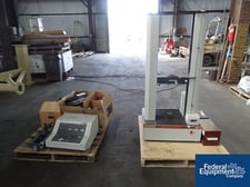 Instron #4201 Series IX, compression & force tester, 10 newton +/-100 newton & 1 Kn load cells, 2-sets