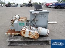 Feeder, Acrison #105Z-F, Stainless Steel, hopper, w/condition screw dr.by 1 HP DC, Shick rotary lock