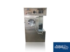 24" Thomas Compu-Lab #24XR, 12" x 9" S/S lab perforated coating pans, w/plenums, explosion proof