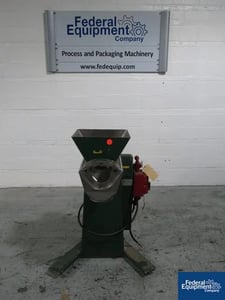 Stokes #43B, oscillating granulator, Stainless Steel, without beater, on base w/1 HP, 575 V. motor, serial