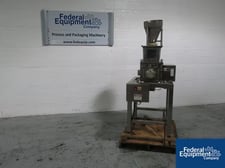 Frewitt #M424, Stainless Steel oscillating granulator, 19" L rotor, screen hold. & tensioners, on stand