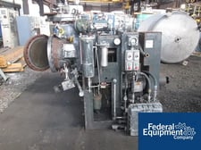 Littleford #DVT50, 304 Stainless Steel, 1.8 cu.ft.ttl, 1.26 cu.ft.work capacity, 450 psi & FV @ 350&deg;F int