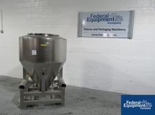 42 cu.ft., LB Bohle #MCL1200S, 1200 liter, Stainless Steel Bin, serial #0615479001-2, #48458 (2 available)