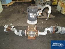 53 GPM @ 144' TDH, Grundfos #CRN-10, Stainless Steel, 2" in/outlets, 250° F, 230 psi head, 3 HP, 208-230/460