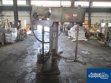 25 HP Myers #350-30, bow tie slow speed, 30 HP, 230/460 V. explosion proof, hyd.lift w/pump, floor mounted