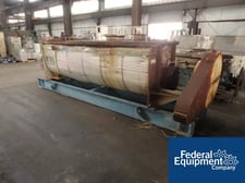 30" x 144" Bethlehem Porcupine #1P3012JTC, processor, Carbon Steel, 150 psi, shell ATM @ 375&deg;F, jacketed