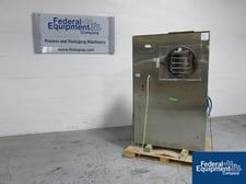 10" x 20.5" Virtis #Genesis-XL, freeze dryer, 6.12 sq.ft., Stainless Steel, (4) 10" W x 20.5" D shelves rated