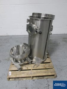 Glatt #GPCG5, bowl & expansion chamber pieces, (1) Bowl & (1) Expansion Chamber, #49007