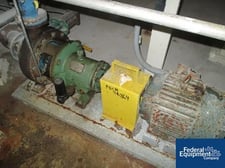 40 GPM @ 75' TDH, Goulds #3196, Carbon Steel, 2" x 3", 3" in/2" outlets, 1150 RPM, 2 HP, #46864