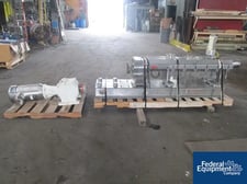 Readco #5CP, Stainless Steel Screw Processor, side by side intermesh screw(less screws), jktd.chmber, on