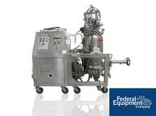 Cogeim #FPP050SD-FM, 2 sq.meter surf, agit, Hast.C22,150 psi & FV @ 350° int, jktd.vessel/bottom plate