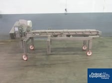 10" diameter x 8.6' long, Twin Screw Feeder, Stainless Steel, #2730-12