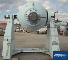 Dedietrich, glass lined vacuum dryer system, 70 cu.ft., #28453