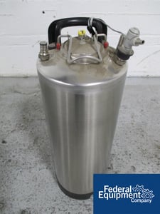 5 gallon Cornelius Carboy tank, Stainless Steel, 130 psi, #192-50