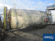 5000 gallon Process Engineering, Stainless Steel tank, 96" diameter x 162" straight side, #247-10