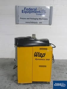 WAP Dynamics, portable dust collector, Stainless Steel, 400 V., 3 Phase, no canister, serial #29703, #2845-4