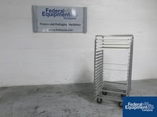 Plastic Tray Rack, Stainless Steel, #2748-114