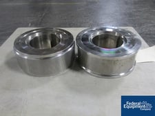 Vector Freund 150 mm diameter x 60 mm faced Rolls, #2785-2