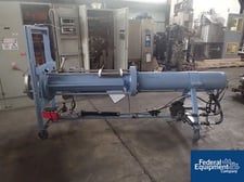 10" ASC, horizontal ram extruder, approximately 8" x 12" feed opening, #2930-41 (2 available)