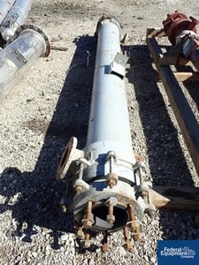 69 sq.ft., 75 psi shell, 75 psi tube, Union Carbide Karbate Heat Exchanger, 1972, #2925-2