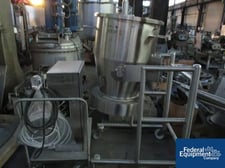 Fluid Air wurster insert, stainless steel with fluid pump on carts, #12260-2