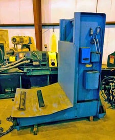 15000 lb. Revolvator #15M, coil car, 60" width, 54" outside dimension, 48" bed width, self contained hydraulic