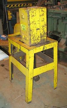 12000 lb. Custom, c-hook, 24" Wide Coils, 64" outside dimension, 24" vertical throat, parking stand