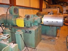 10000 lb. Stamco, uncoiler, 28.5" face 4 segment mandrel, 11"-12.5" ID, 30 HP, hydraulic expansion