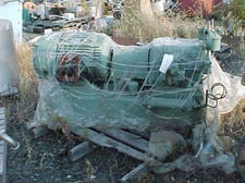 48" x 24" Tolhurst, 30 HP, 316SS, horizontal basket type, hydraulic powerpack drive, #76940