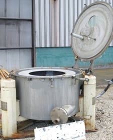 40" x 22" Ketema, 15 HP, perforated bowl, basket type, hydraulic drive, #87454