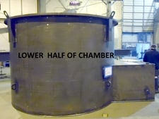 90" diameter x 120" H Surface Combustion top load spray washer, never installed