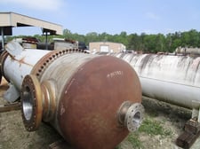 3300 sq.ft., 185 FV psi shell, Ohmstede, 310 FV psi tubes, vertical exchanger