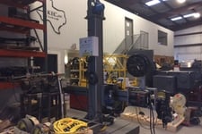 6' x 6' Profax #WM-66, sub-arc welding manipulator, in/out variable speed, up/down constant, 2013