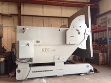 120000 lb. Aronson #AB-1200, welding positioner, 10' x10'T-slotted square table, 1978