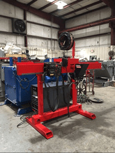 Lincoln #LSB, 6' side beam w/rigged out w/full Lincoln welding package, height adjustable